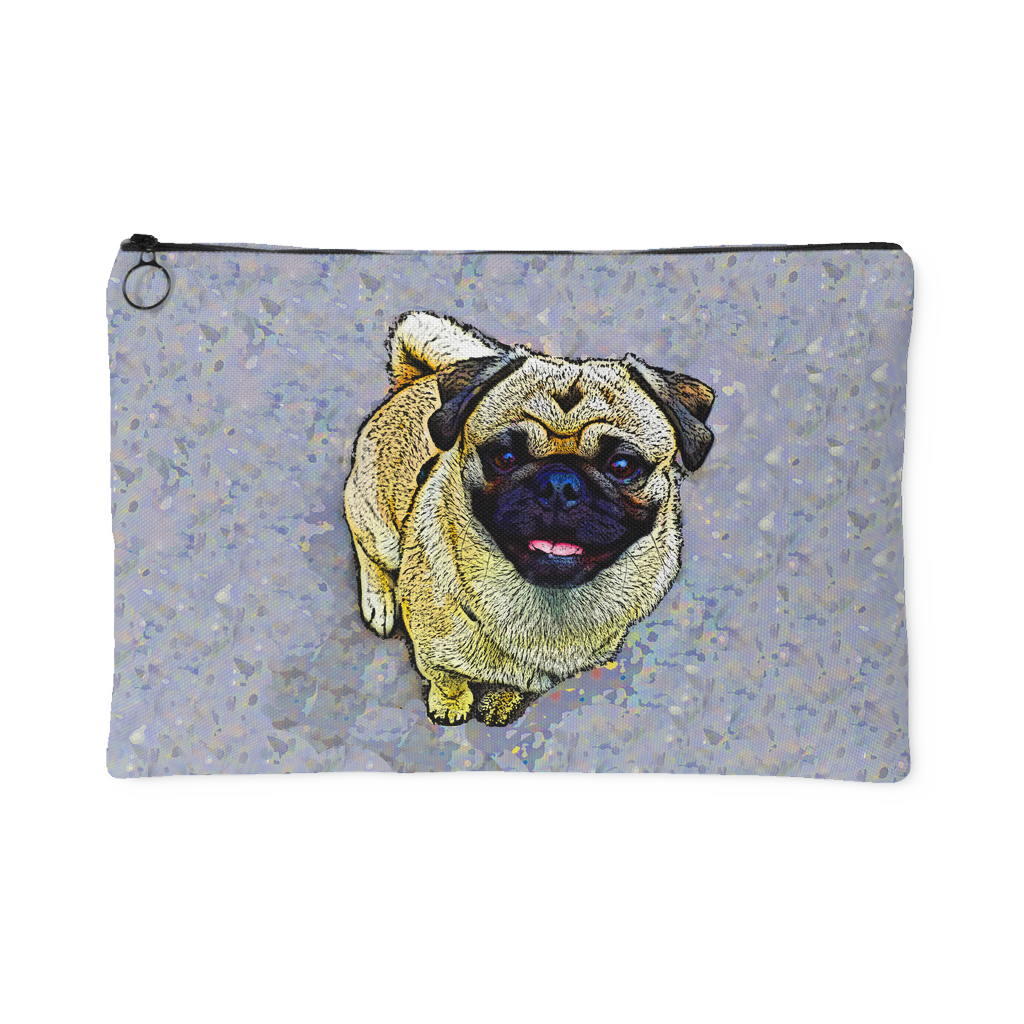 Pug Zip Accessory Pouch – Smart Arts Mart